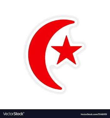 Icon sticker realistic design on paper Turkish vector image