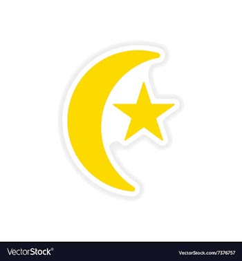Icon sticker realistic design on paper Turkish vector image