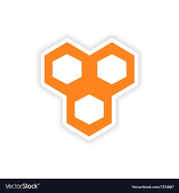 Icon sticker realistic design on paper vector image