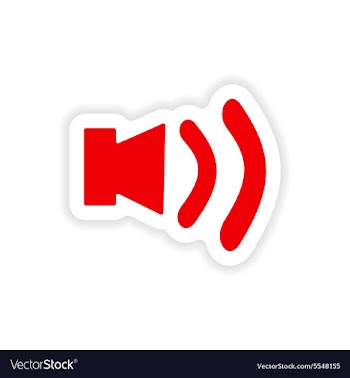 Icon sticker realistic design on paper volume vector image