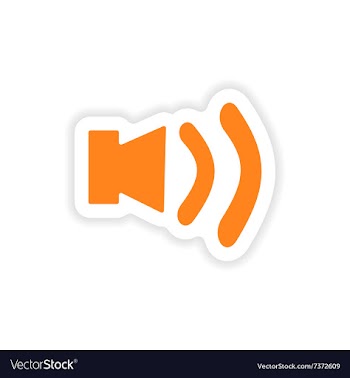 Icon sticker realistic design on paper volume vector image