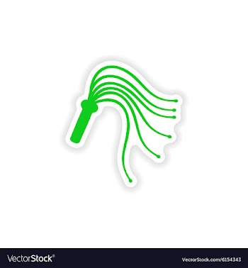 Icon sticker realistic design on paper whip vector image