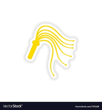 Icon sticker realistic design on paper whip vector image