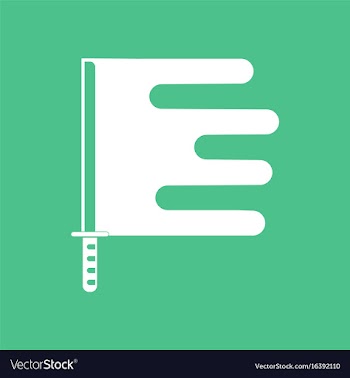 Icon sword and blood vector image