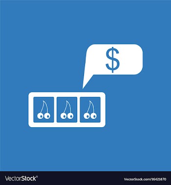 Icon three cherries equal money vector image