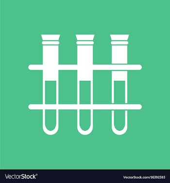 Icon three test tube vector image