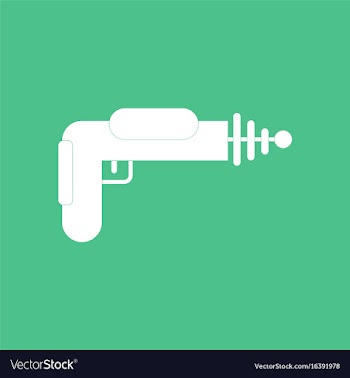 Icon toy gun vector image