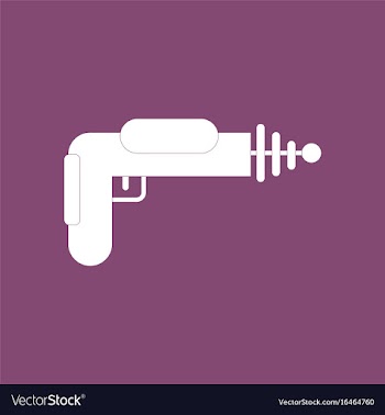 Icon toy gun vector image