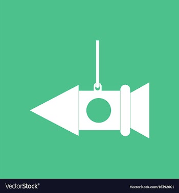 Icon toy rocket vector image