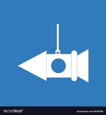 Icon toy rocket vector image