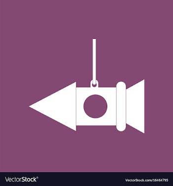 Icon toy rocket vector image