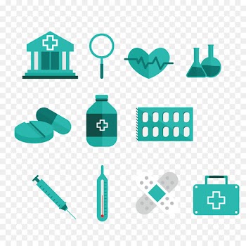 Icon - Vector green hospital doctor icon 