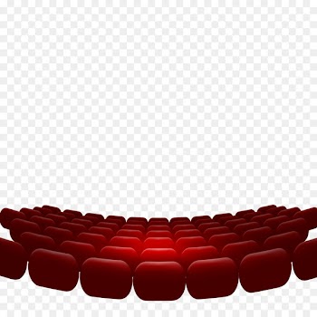 Icon - Vector red theater seats 