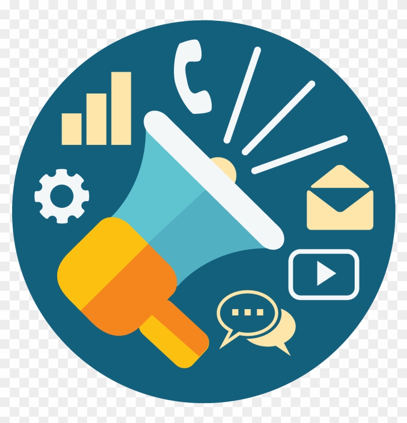 Icon - Web Marketing - Offline And Online Pr