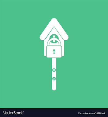 Icon wooden pethouse vector image