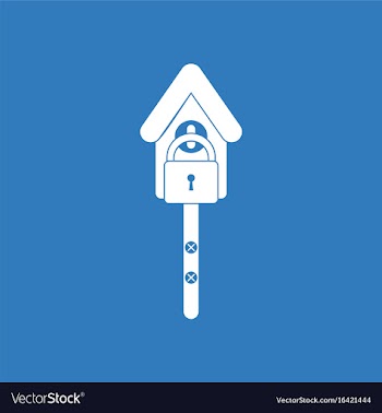 Icon wooden pethouse vector image