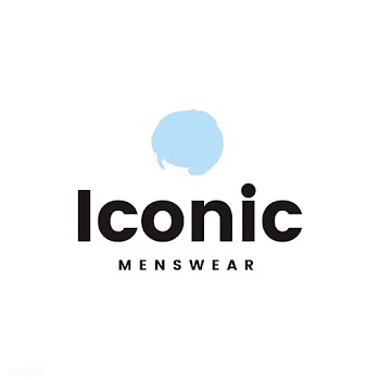 Iconic menswear logo design vector | Free stock vector - 466523