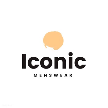 Iconic menswear logo design vector | Free stock vector - 466529