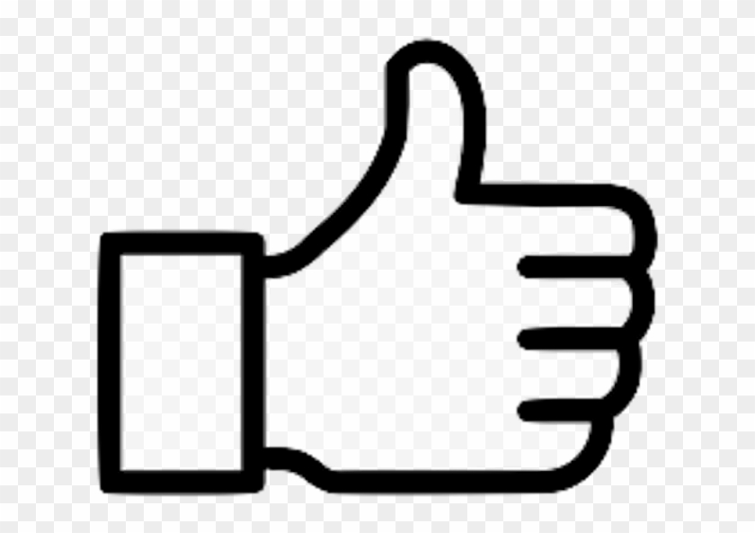 Icono De Facebook Pulgar, Facebook Pulgar, Dedo Pulgar, - Like Icon