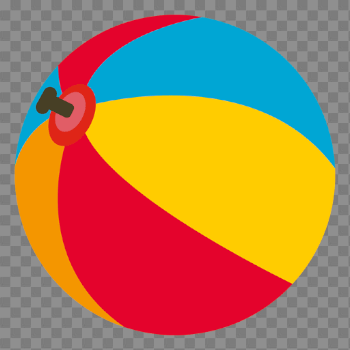 Icono de pelota de playa - Descargar PNG/SVG transparente