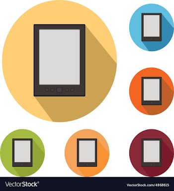 Icons cell phone vector image