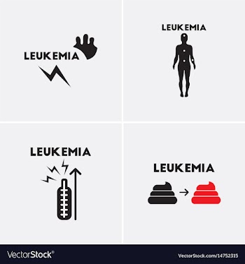 Icons collection various symptoms of vector image