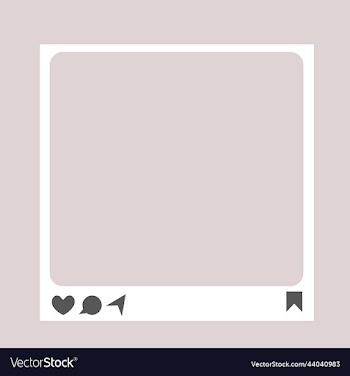 icons for social media posts frames and symbols