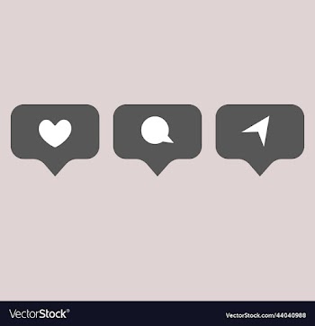 icons for social media posts frames and symbols