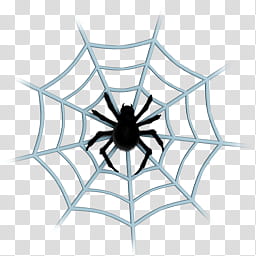 Icons Halloween, _, black spider transparent background PNG clipart