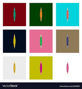 Icons set in flat style human muscle vector image