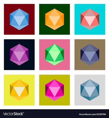Icons set in flat style virus vector image