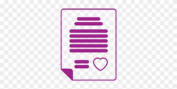 Icons Wedding List - Heart