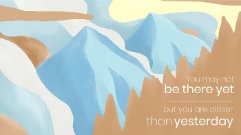 Icy mountains desktop wallpaper template | Free Vector Template - rawpixel