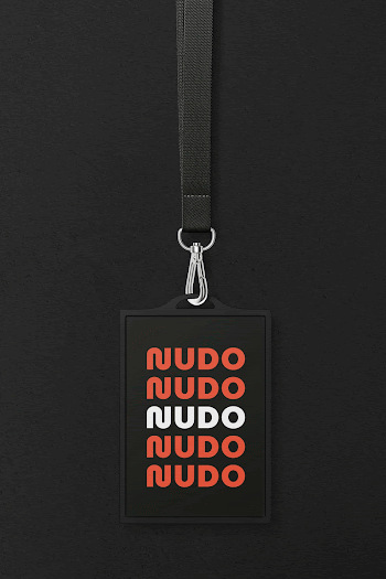 ID card holder mockup, black | Free PSD Mockup - rawpixel