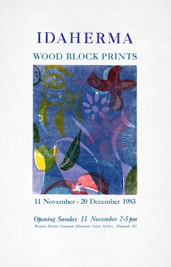 Idaherma wood block prints (1983) | Free Photo Illustration - rawpixel