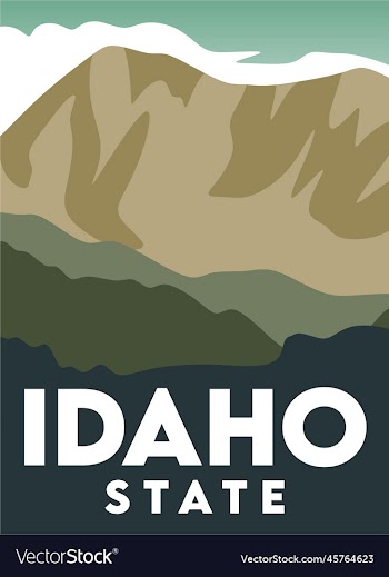 idaho state with beautiful view