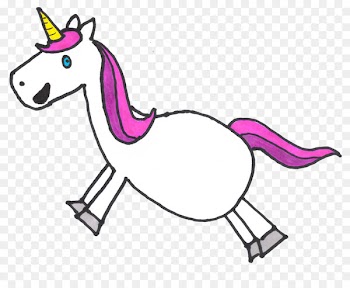 Idea Corporation Line art - unicorn 