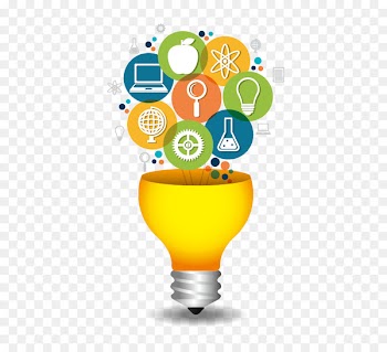Idea Creativity Infographic - Vector bulb 