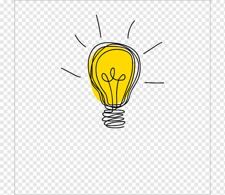 Idea Drawing Icon, bulb, text, innovation, bulbs png