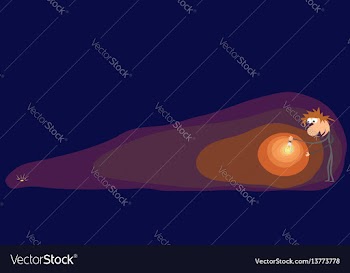 Idea to search for invests vector image