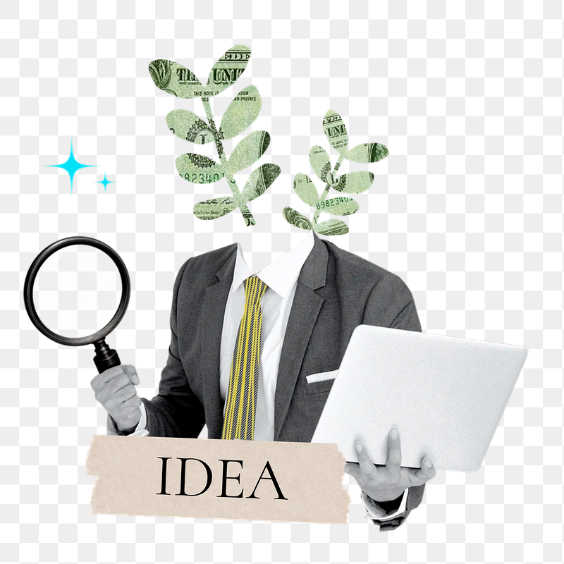 Idea word png sticker, plant | Free PNG - rawpixel