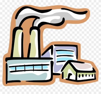 Ideal Natural Resources Clipart Factory With Smokestack - Smoke Stack Clip Art Transparent