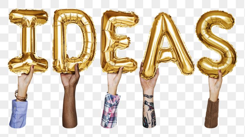 Ideas balloon png word sticker, | Free PNG - rawpixel