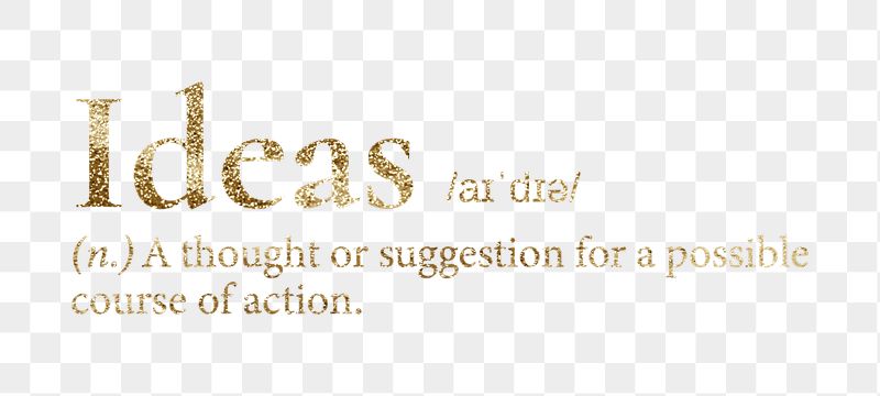 Ideas png dictionary word sticker, | Free PNG - rawpixel