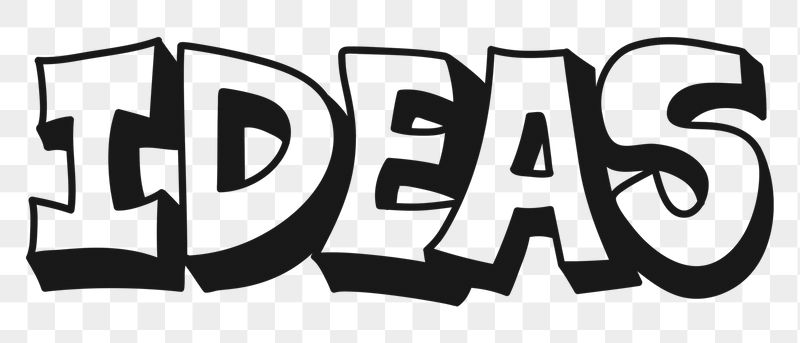 Ideas png word sticker, handwritten | Free PNG - rawpixel