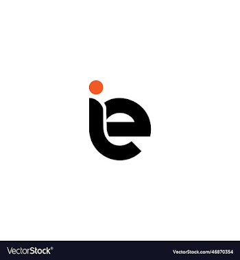 ie company name initial letters icon ie monogram