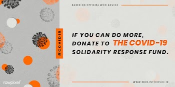 If you can do more, donate to the COVID-19 Solidarity Response Fund so.. | Free  illustration - 2327815