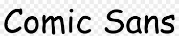 If You Want Your Presentation To Look Fancier, And - Comic Sans Font Png
