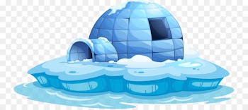 Igloo Cartoon Stock illustration Illustration - Arctic igloo 