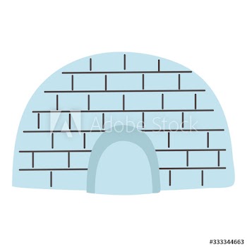 igloo ice construction icon
